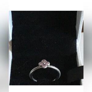 Pandora cherry blossom rare ring